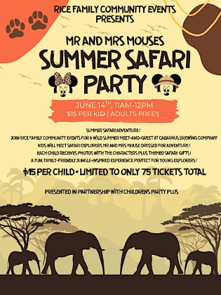 The Mouses : Summer Safari Party