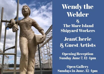 Wendy The Welder & The Mare Island Shipyard Workers - JeanCherie