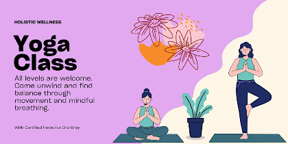 Holisitic Yoga & Bouquet Making