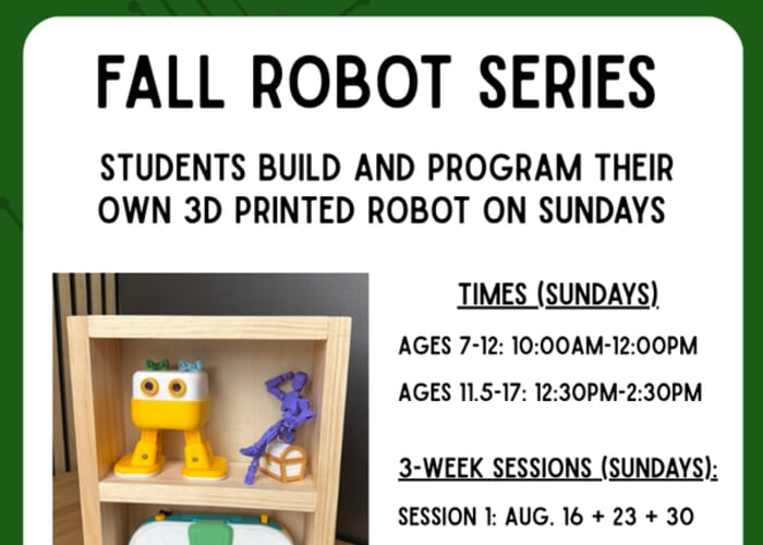 Youth Robot Series - Santa Cruz Maker Studios