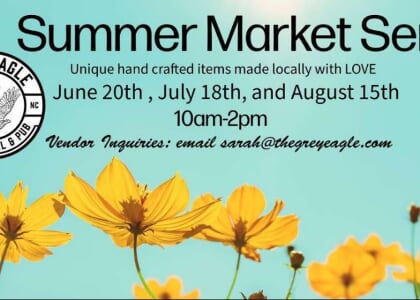 Summer Market Series: Locally Made Arts and Crafts
