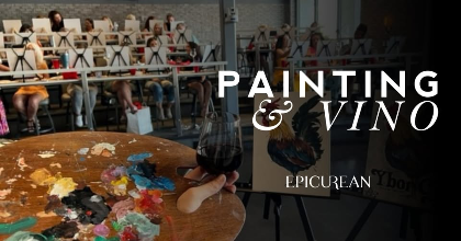 Painting & Vino in the Epicurean Theatre