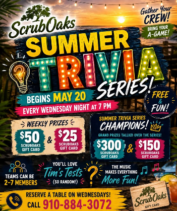 ScrubOaks Summer Trivia Series