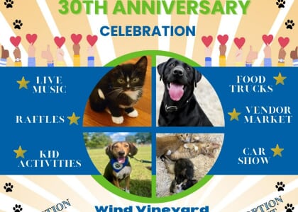 Indian Rivers Humane Society 30th Anniversary Celebration