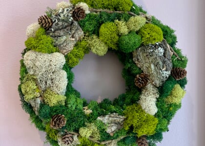 Preserved Moss Wreath
