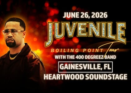 Juvenile's Boiling Point Album Release Tour with The 400 Degreez Band