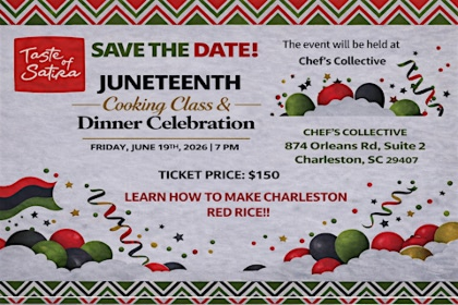Juneteenth Cooking Class & Dinner Celebration