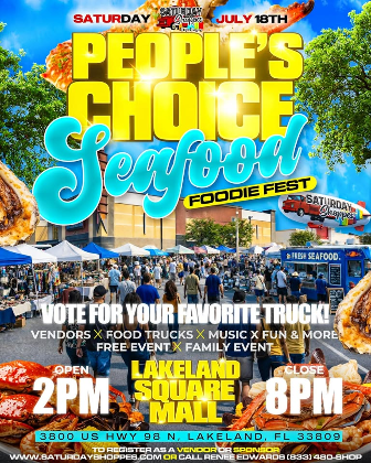 People's Choice Seafood Foodie Fest!