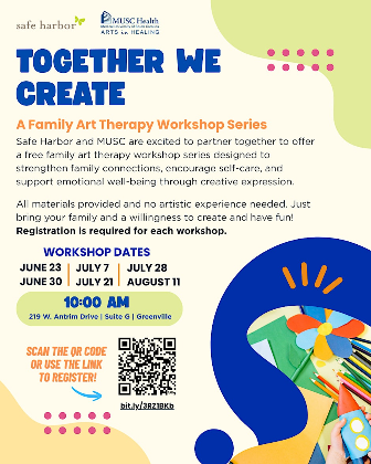Together We Create: A Family Art Therapy Workshop Series