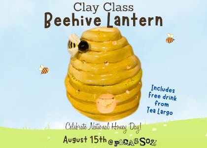 Clay Class - Beehive Lantern
