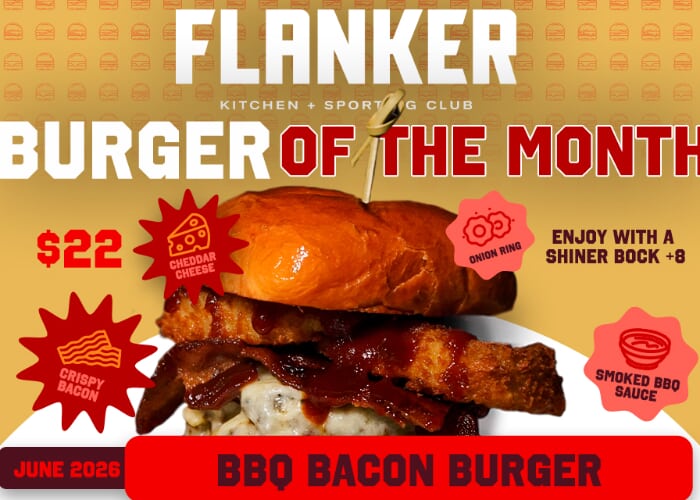 FLANKER SLC | Burger of the Month
