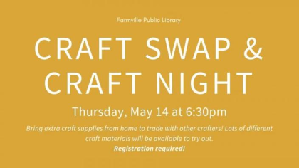 May Craft Night & Craft Swap