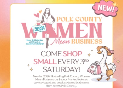 Polk County Women Mean Business Indoor Market
