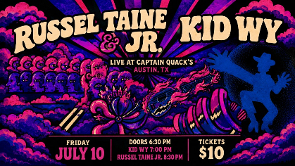 Russel Taine Jr. with Kid Wy