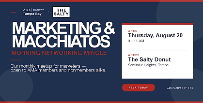 Marketing & Macchiatos: Morning Networking Mixer at The Salty Donut