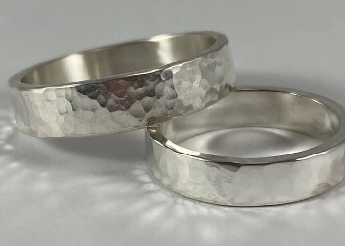 Poster for Hammered Wide Band Ring