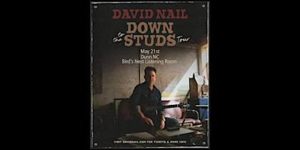 David Nail at Bird's Nest Listening Room - Dunn NC