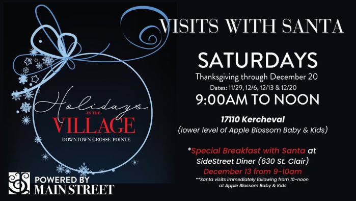 Santa Visits in The Village