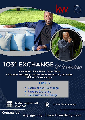 1031 Exchange Class with Lance Growth