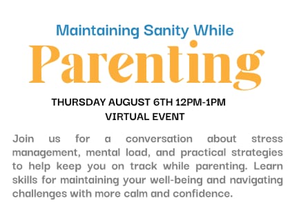 Maintaining Sanity While Parenting