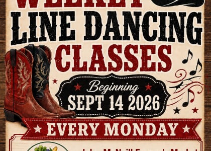 Red Springs Arts Council Line Dance Classes