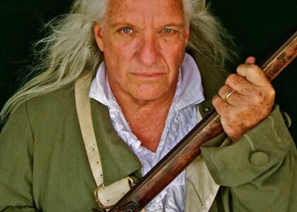 Capt Henry Felder portrayed at FREE Chautauqua History Comes Alive Festival