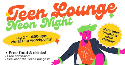 Teen Lounge NEON PARTY