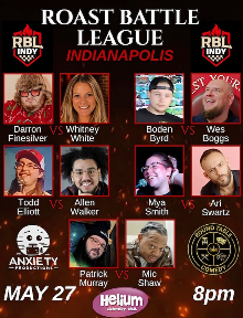 Upstairs at Helium: Roast Battle League