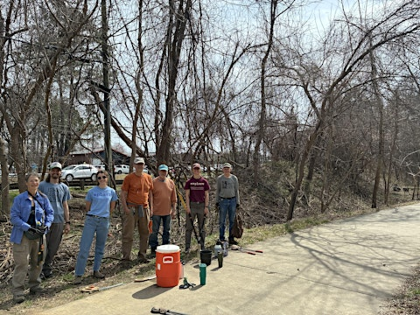 Stewardship Workday: Invasive Plant Removal at West Point on the Eno