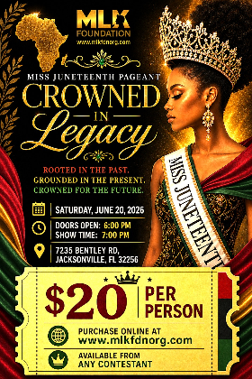 6th Annual Miss Juneteenth Cultural Scholarship Pageant