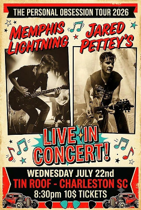 Memphis Lightning / Jared Petteys. Door @ 7:30. Show @ 8:30. $10 21+