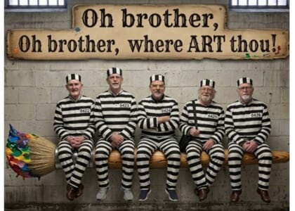 A special Five Sketchy Guy art showing at ClearStory Arts