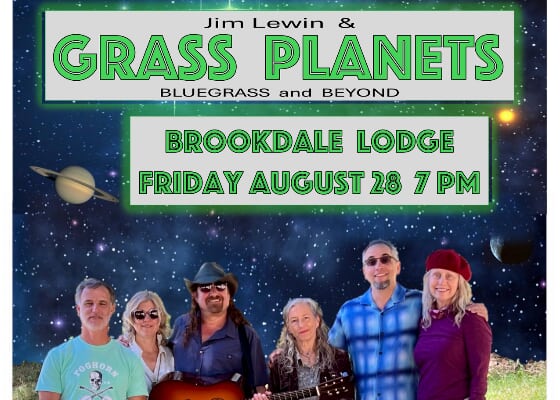 Jim Lewin and Grass Planets at Brookdale Lodge