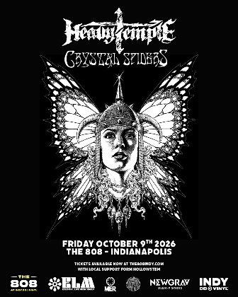 HEAVY TEMPLE + CRYSTAL SPIDERS live at The 808