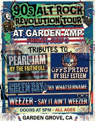 90's Alt Rock Revolution Tour