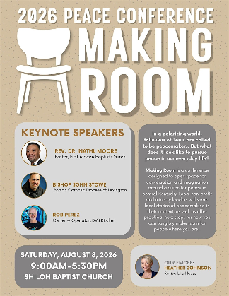 Making Room: More Love, Less Fear