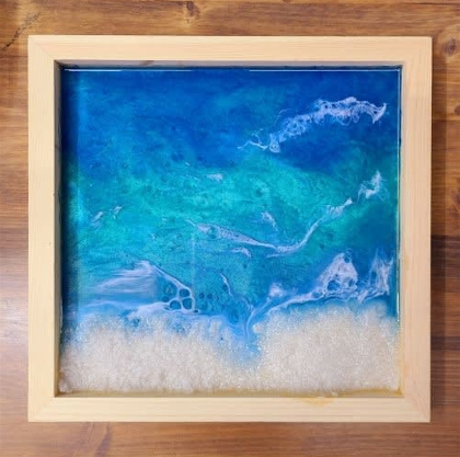 Beginner Resin Pouring: Galaxy or Beach