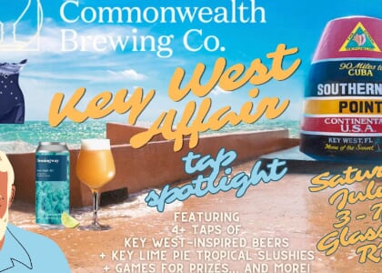 Key West Affair with Commonwealth Brewing