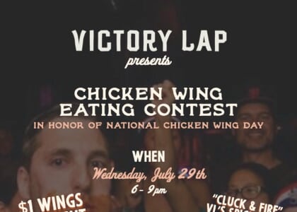 Chicken Wing Eating Contest