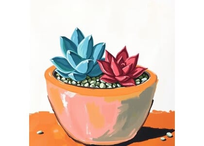 Paint & Sip Night: Paint Your Own "Succulent Planter"