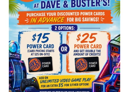 Summer of Fun at Dave & Buster's!
