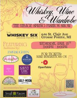 A NIGHT OF FASHION IN THE VILLAGE: Whiskey, Wine & Wardrobe! Village Fashion Show