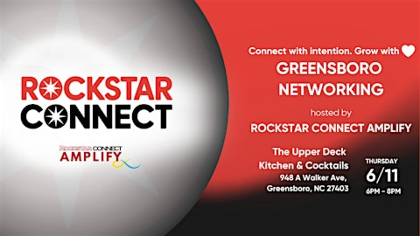 Free Greensboro Rockstar Connect Networking Event (June, NC)