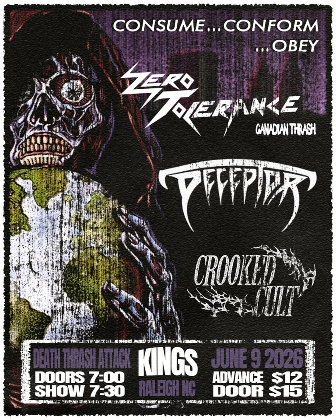 Zero Tolerance / Deceptor / Crooked Cult
