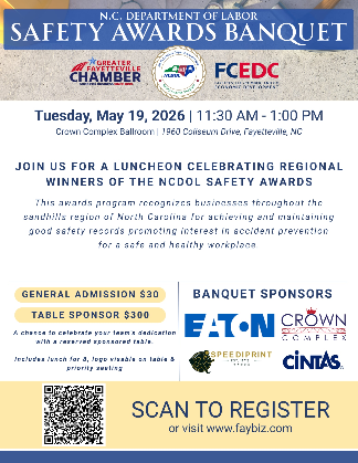 NCDOL Safety Awards Banquet 2026