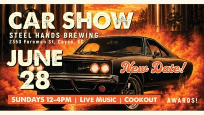 Steel Hands Brewing Car Show
