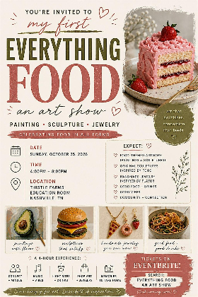 Everything Food An Art Show