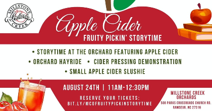Fruity Pickin' Storytime ~ Apple Cider