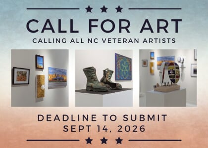 5th Annual NC Veteran Art Show CALL FOR ART