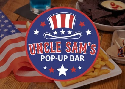 Uncle Sam's Pop-Up Bar at Lanier Islands Resort